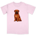 Watercolor Dogue de Bordeaux Adult Unisex T-Shirt
