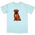 Watercolor Dogue de Bordeaux Adult Unisex T-Shirt