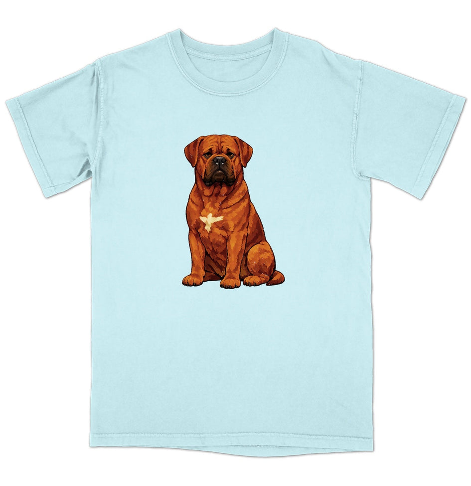 Watercolor Dogue de Bordeaux Adult Unisex T-Shirt