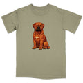 Watercolor Dogue de Bordeaux Adult Unisex T-Shirt
