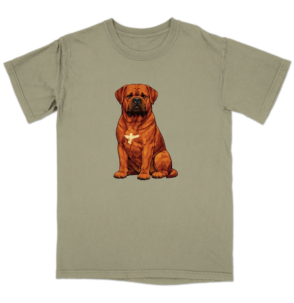 Watercolor Dogue de Bordeaux Adult Unisex T-Shirt