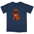 Watercolor Dogue de Bordeaux Adult Unisex T-Shirt