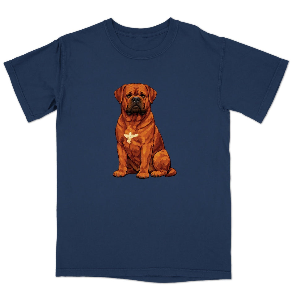 Watercolor Dogue de Bordeaux Adult Unisex T-Shirt