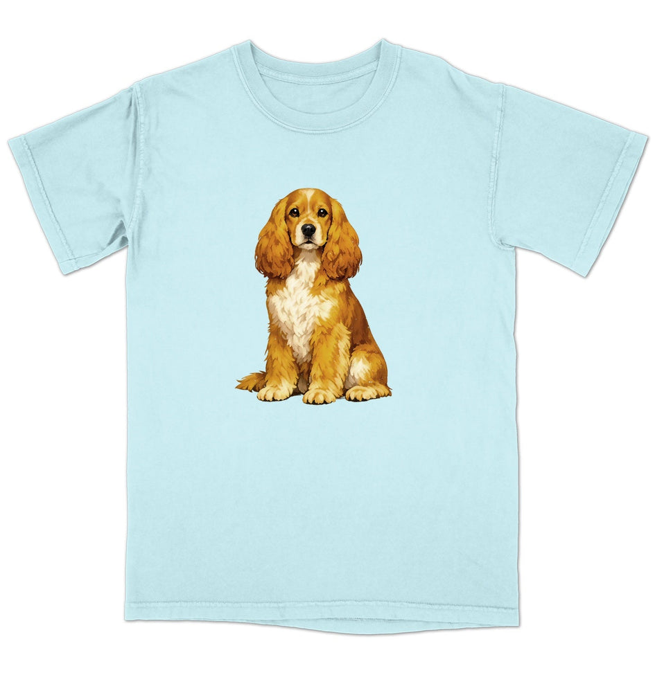 Watercolor English Cocker Spaniel Adult Unisex T-Shirt