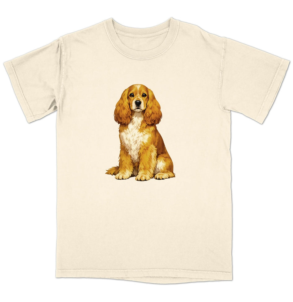 Watercolor English Cocker Spaniel Adult Unisex T-Shirt