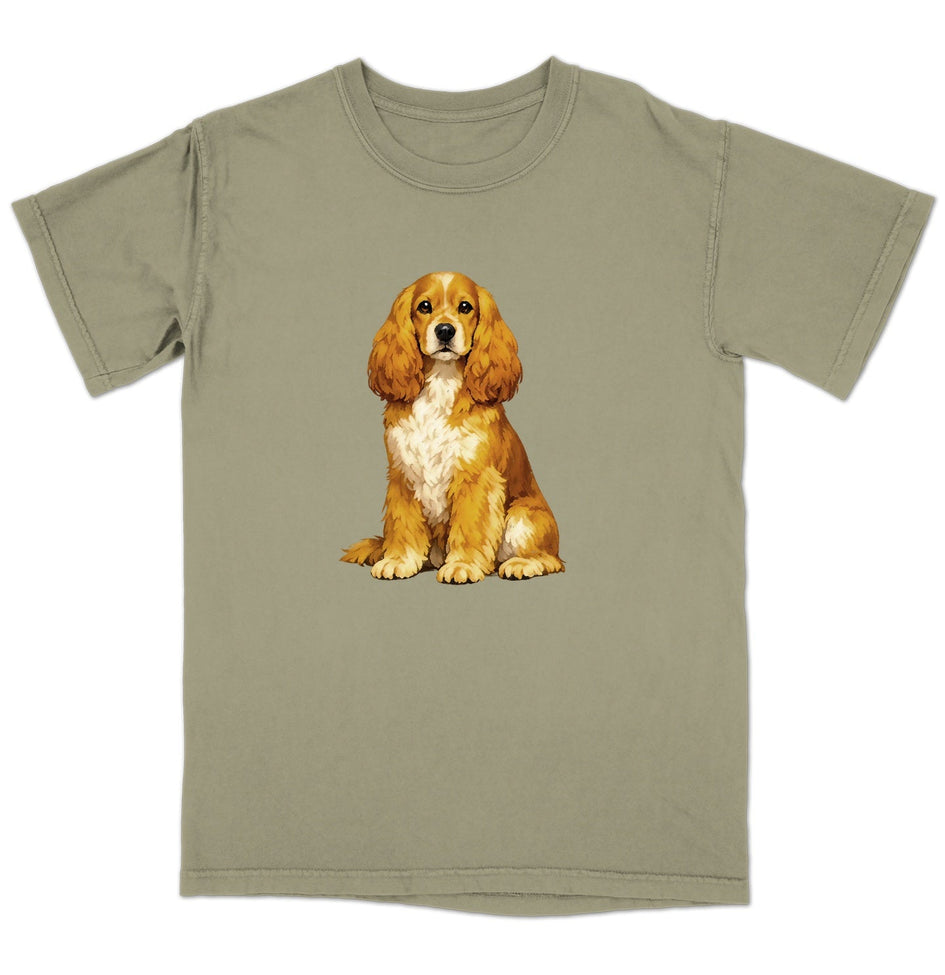 Watercolor English Cocker Spaniel Adult Unisex T-Shirt