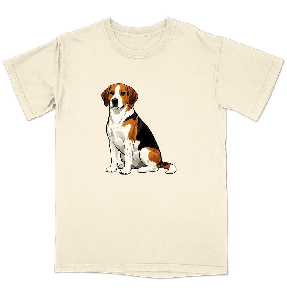 Watercolor English Foxhound Adult Unisex T-Shirt