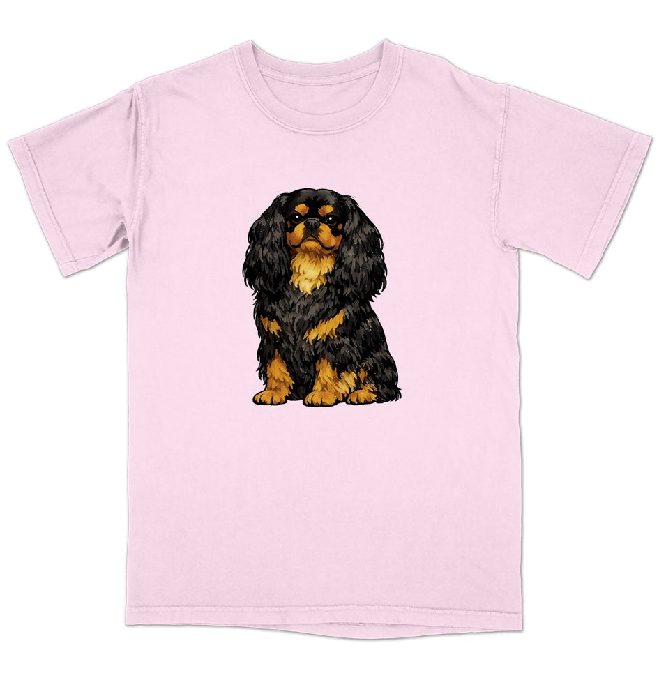 Watercolor English Toy Spaniel Adult Unisex T-Shirt