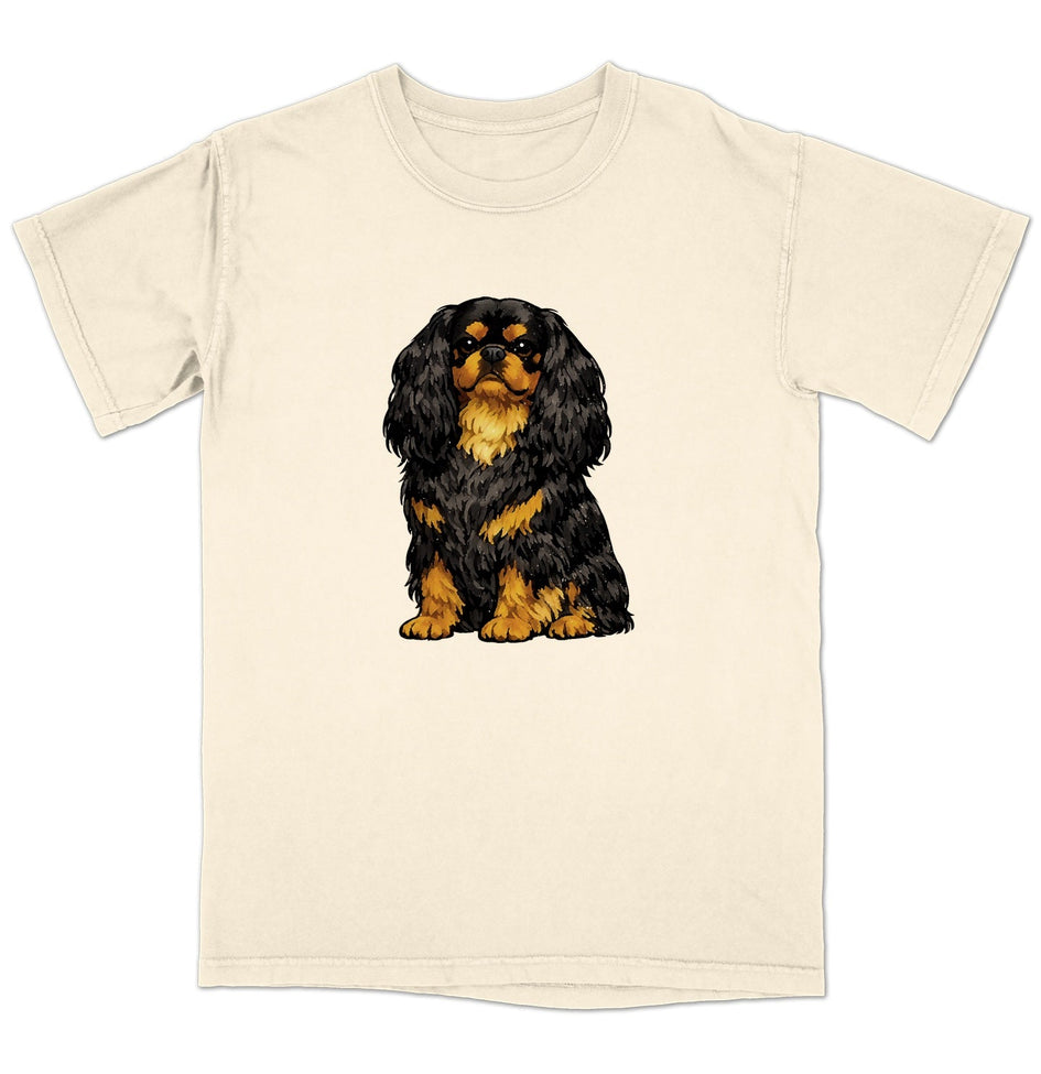 Watercolor English Toy Spaniel Adult Unisex T-Shirt
