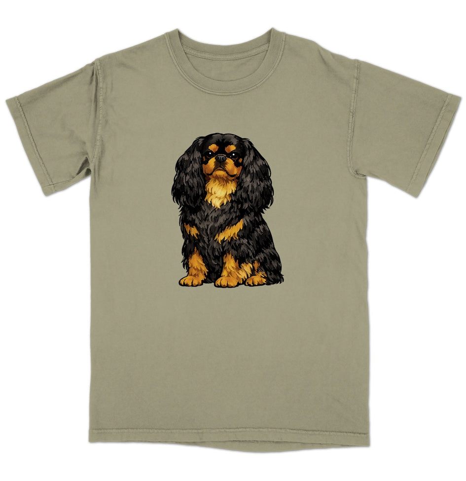 Watercolor English Toy Spaniel Adult Unisex T-Shirt