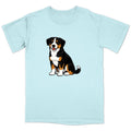 Watercolor Entlebucher Mountain Dog Adult Unisex T-Shirt