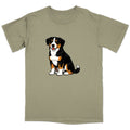 Watercolor Entlebucher Mountain Dog Adult Unisex T-Shirt