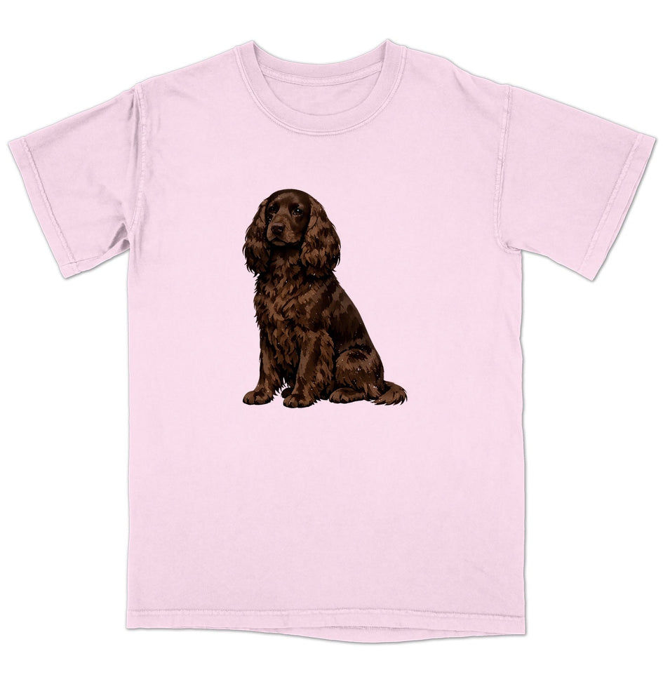 Watercolor Field Spaniel Adult Unisex T-Shirt