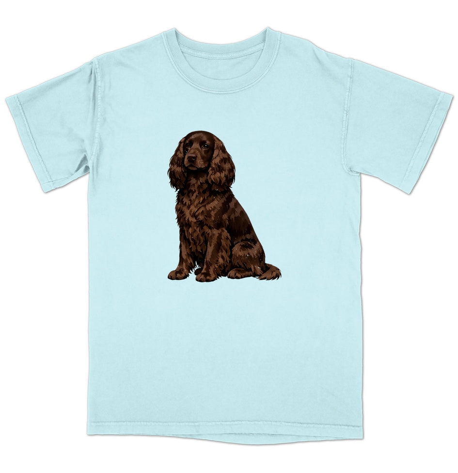 Watercolor Field Spaniel Adult Unisex T-Shirt