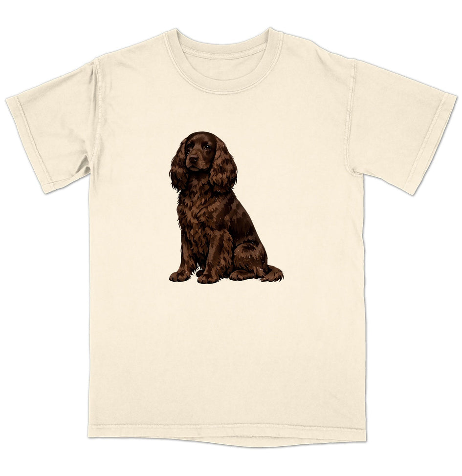 Watercolor Field Spaniel Adult Unisex T-Shirt