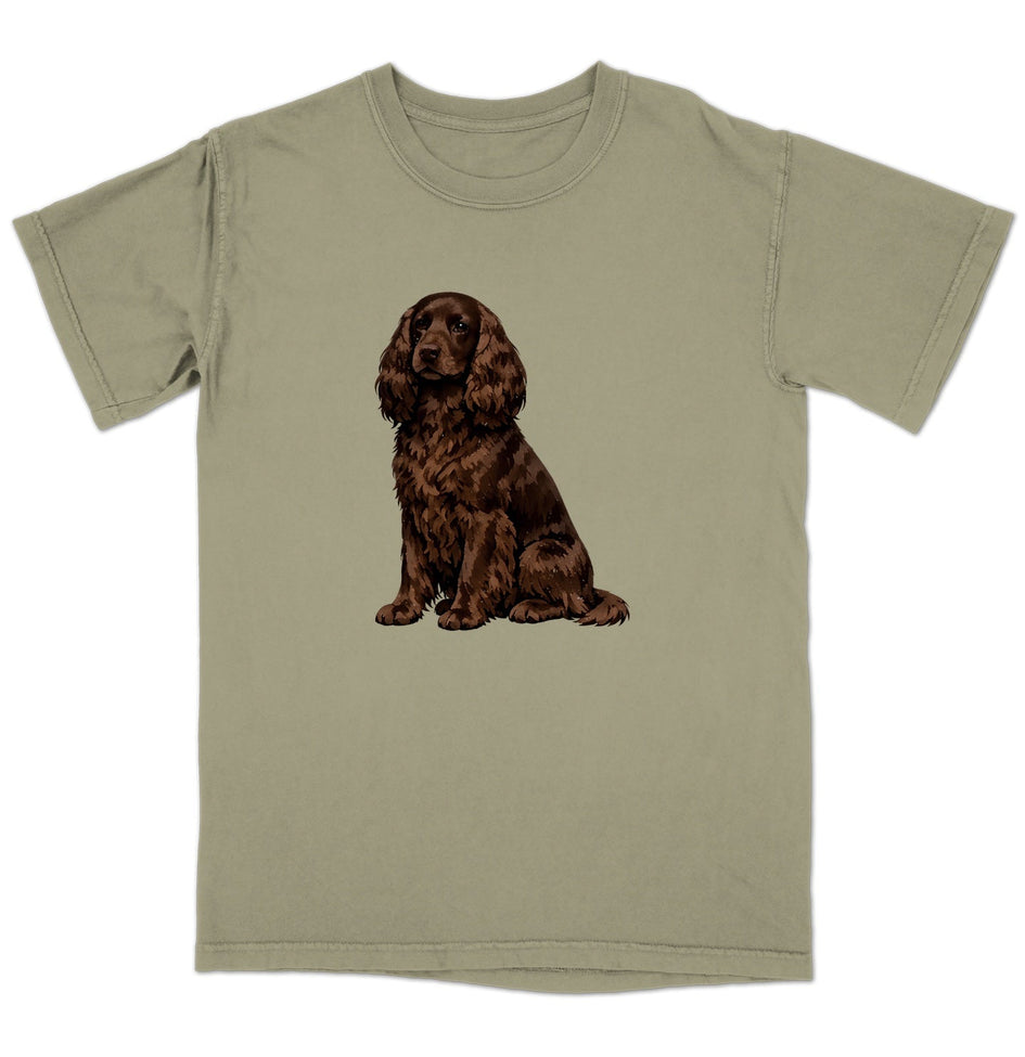 Watercolor Field Spaniel Adult Unisex T-Shirt