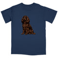 Watercolor Field Spaniel Adult Unisex T-Shirt