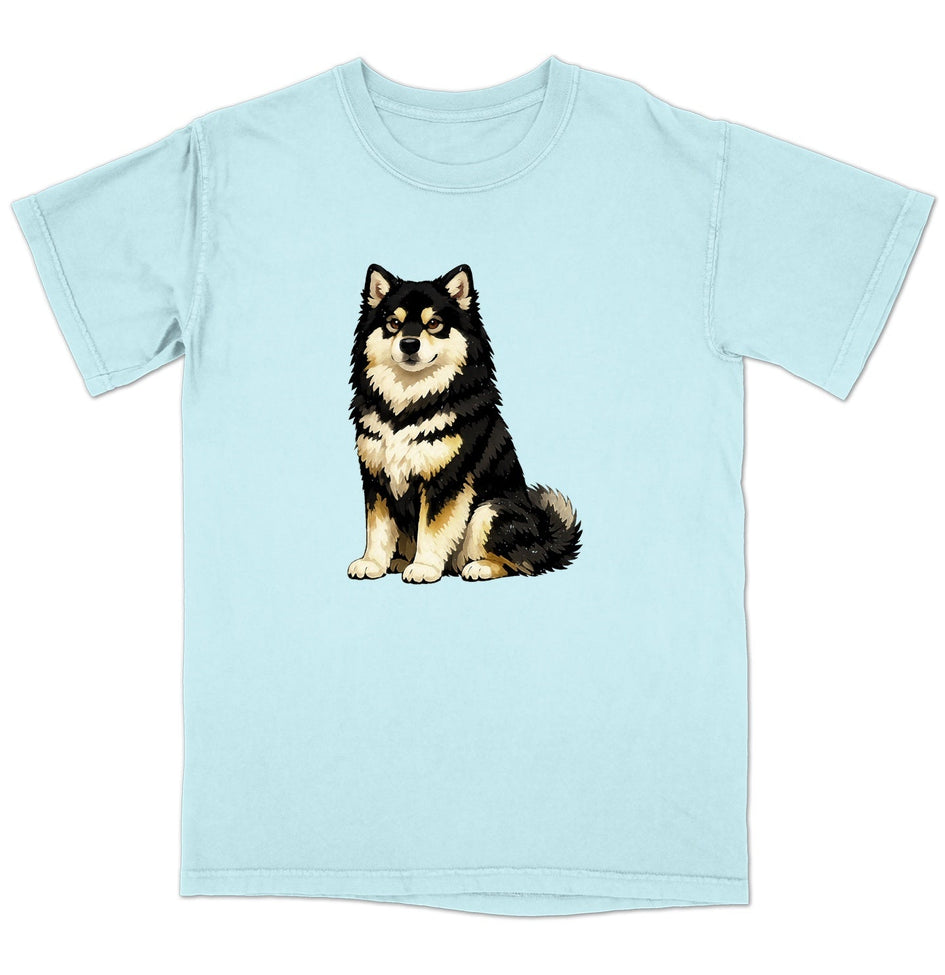 Watercolor Finnish Lapphund Adult Unisex T-Shirt