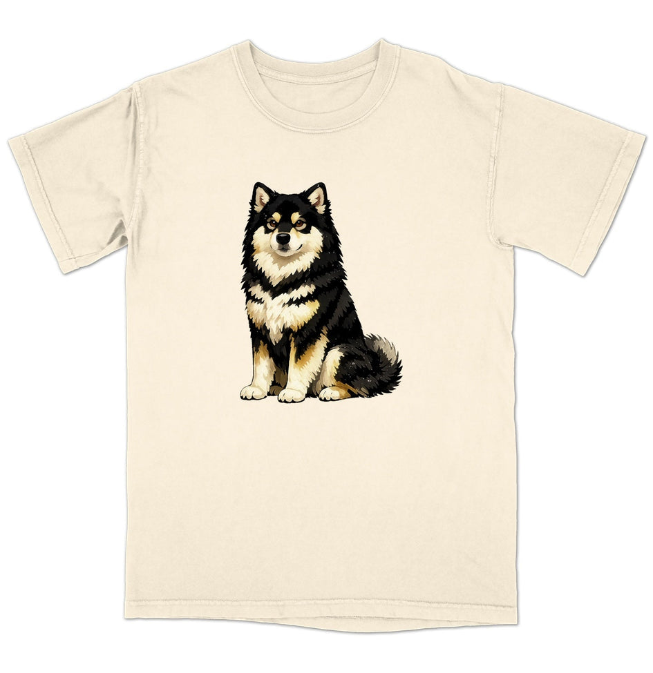 Watercolor Finnish Lapphund Adult Unisex T-Shirt