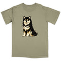 Watercolor Finnish Lapphund Adult Unisex T-Shirt