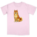 Watercolor Finnish Spitz Adult Unisex T-Shirt