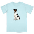 Watercolor Smooth Fox Terrier Adult Unisex T-Shirt