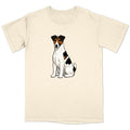 Watercolor Smooth Fox Terrier Adult Unisex T-Shirt