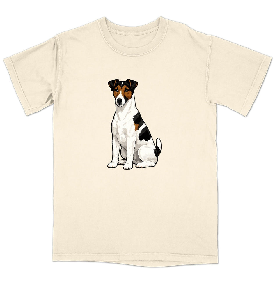 Watercolor Smooth Fox Terrier Adult Unisex T-Shirt