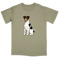Watercolor Smooth Fox Terrier Adult Unisex T-Shirt