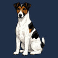 Watercolor Smooth Fox Terrier Adult Unisex T-Shirt