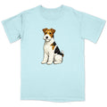 Watercolor Wire Fox Terrier Adult Unisex T-Shirt