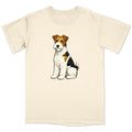 Watercolor Wire Fox Terrier Adult Unisex T-Shirt