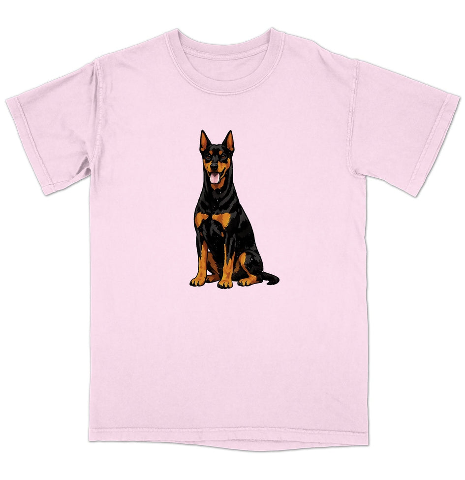Watercolor German Pinscher Adult Unisex T-Shirt