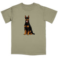 Watercolor German Pinscher Adult Unisex T-Shirt