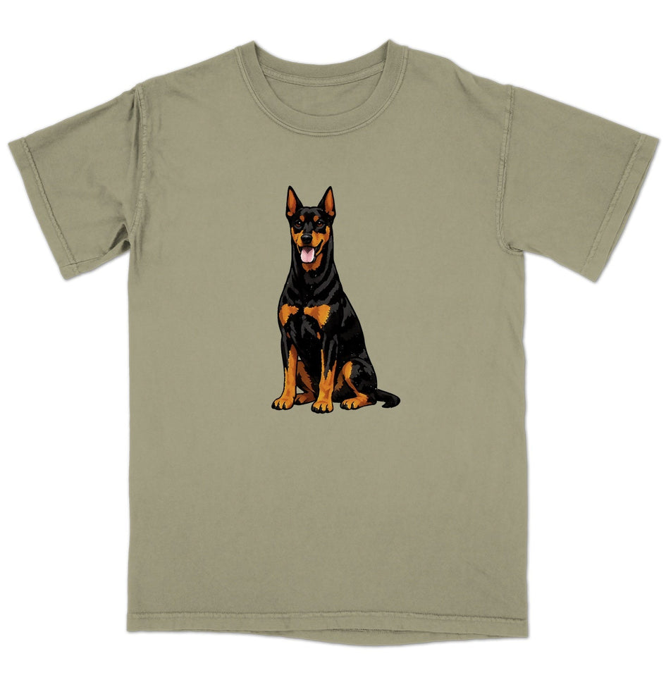 Watercolor German Pinscher Adult Unisex T-Shirt