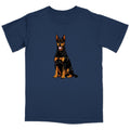Watercolor German Pinscher Adult Unisex T-Shirt