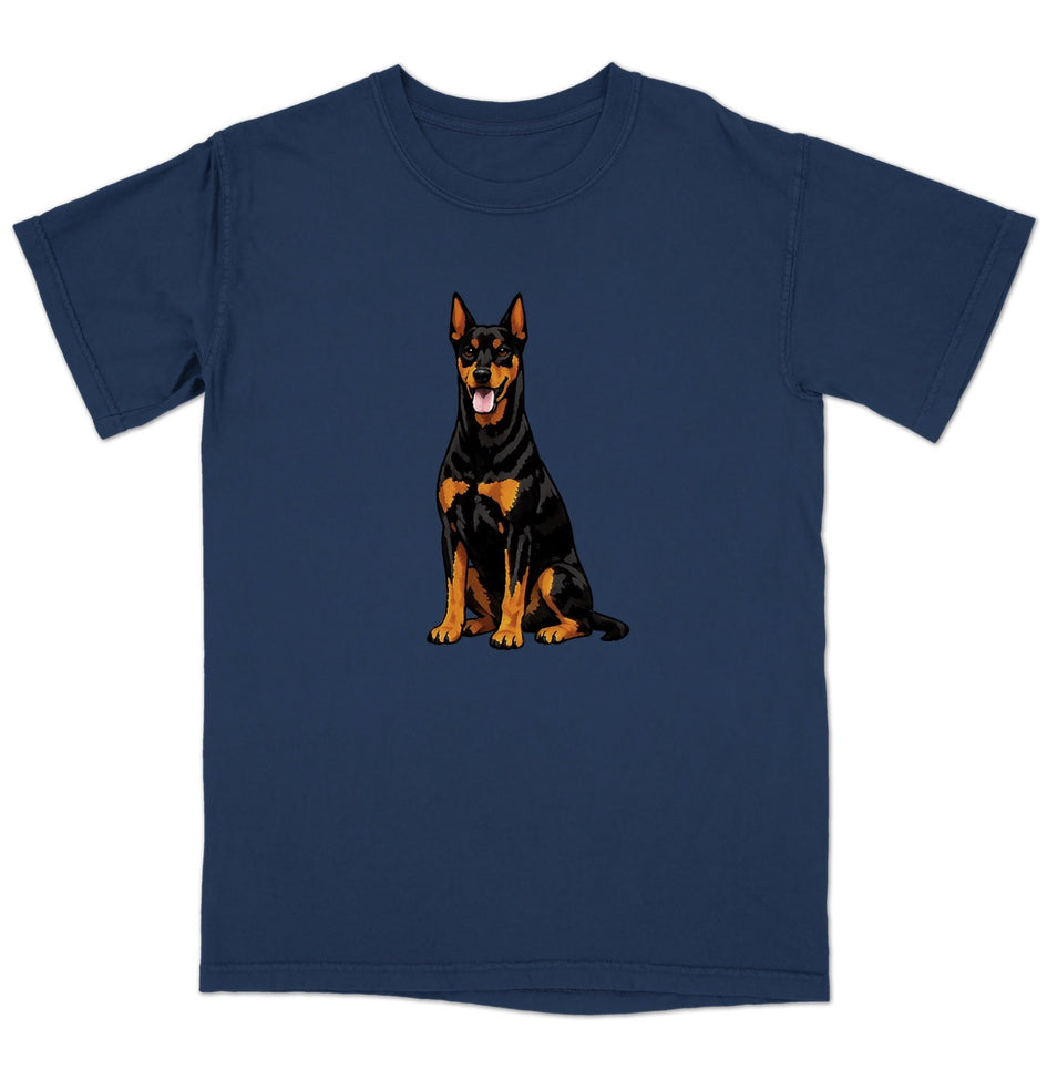 Watercolor German Pinscher Adult Unisex T-Shirt