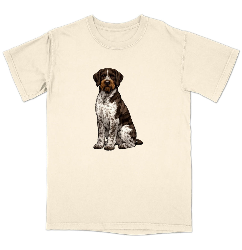 Watercolor German Wirehaired Pointer Adult Unisex T-Shirt