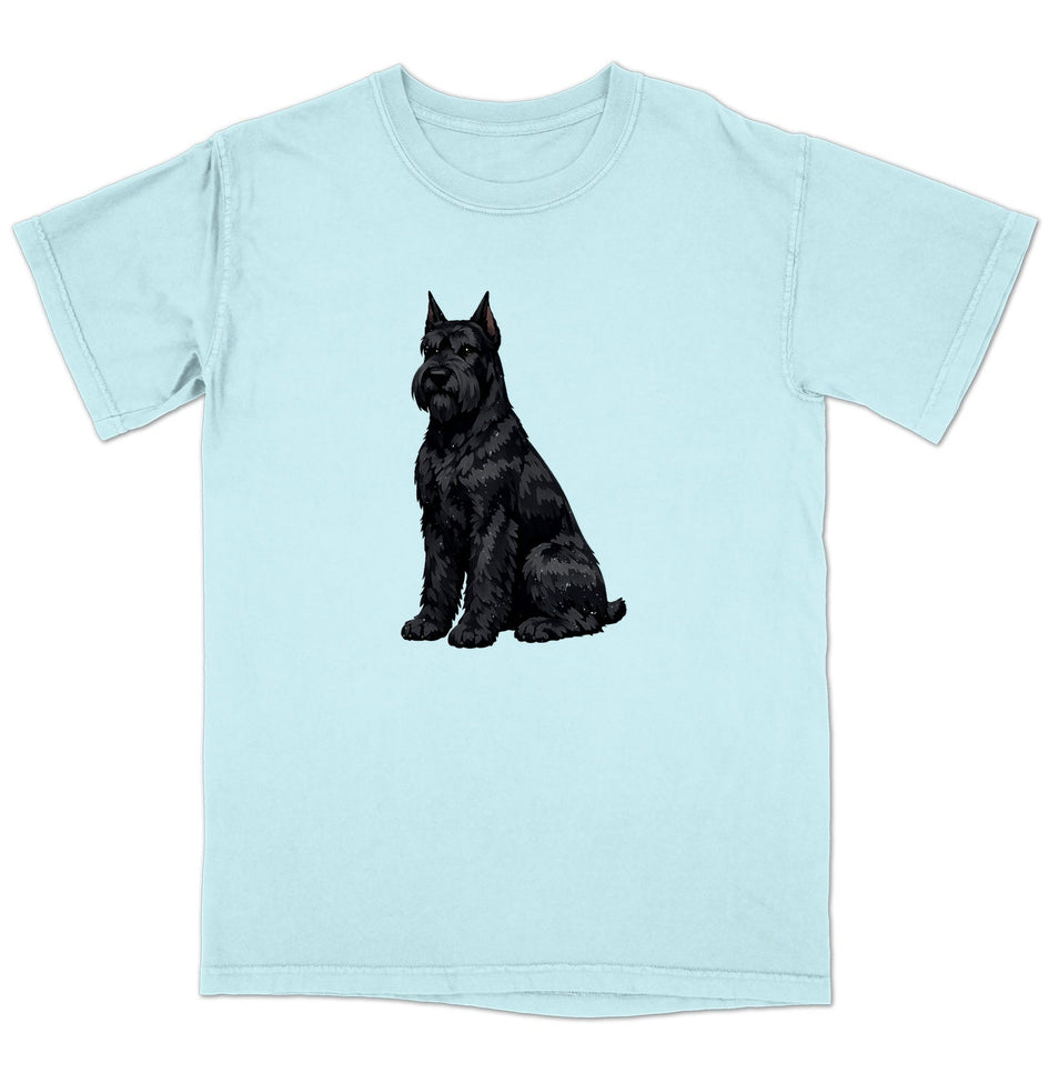 Watercolor Giant Schnauzer Adult Unisex T-Shirt