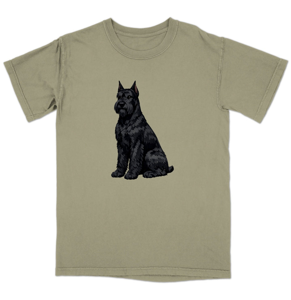 Watercolor Giant Schnauzer Adult Unisex T-Shirt
