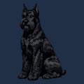 Watercolor Giant Schnauzer Adult Unisex T-Shirt