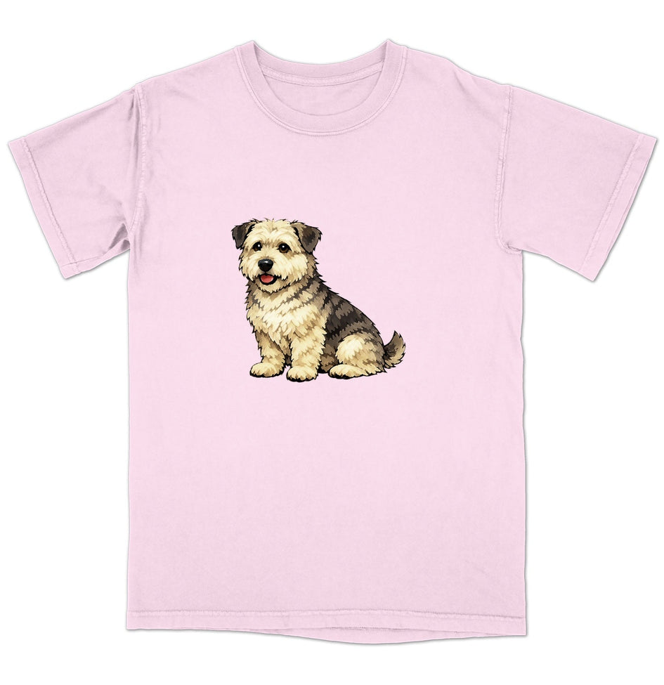 Watercolor Glen of Imaal Terrier Adult Unisex T-Shirt