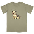 Watercolor Glen of Imaal Terrier Adult Unisex T-Shirt