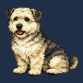 Watercolor Glen of Imaal Terrier Adult Unisex T-Shirt