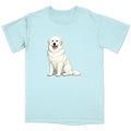 Watercolor Great Pyrenees Adult Unisex T-Shirt