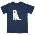 Watercolor Great Pyrenees Adult Unisex T-Shirt