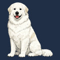 Watercolor Great Pyrenees Adult Unisex T-Shirt