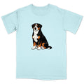 Watercolor Greater Swiss Mountain Dog Adult Unisex T-Shirt
