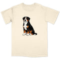 Watercolor Greater Swiss Mountain Dog Adult Unisex T-Shirt