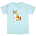 Watercolor Icelandic Sheepdog Adult Unisex T-Shirt